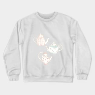 Vintage Teapots Crewneck Sweatshirt